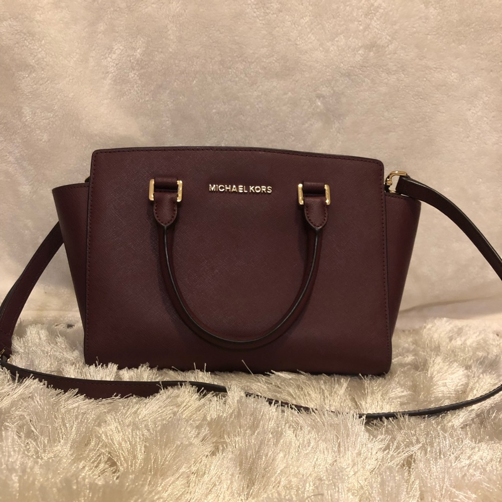 Plum Michael Kors Handbag